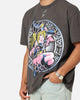 Goat Crew X Yu-Gi-Oh! Dark Magician Girl Card Heavy T-Shirt Black Wash