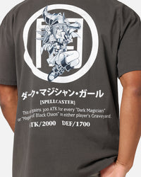 Goat Crew X Yu-Gi-Oh! Dark Magician Girl Card Heavy T-Shirt Black Wash