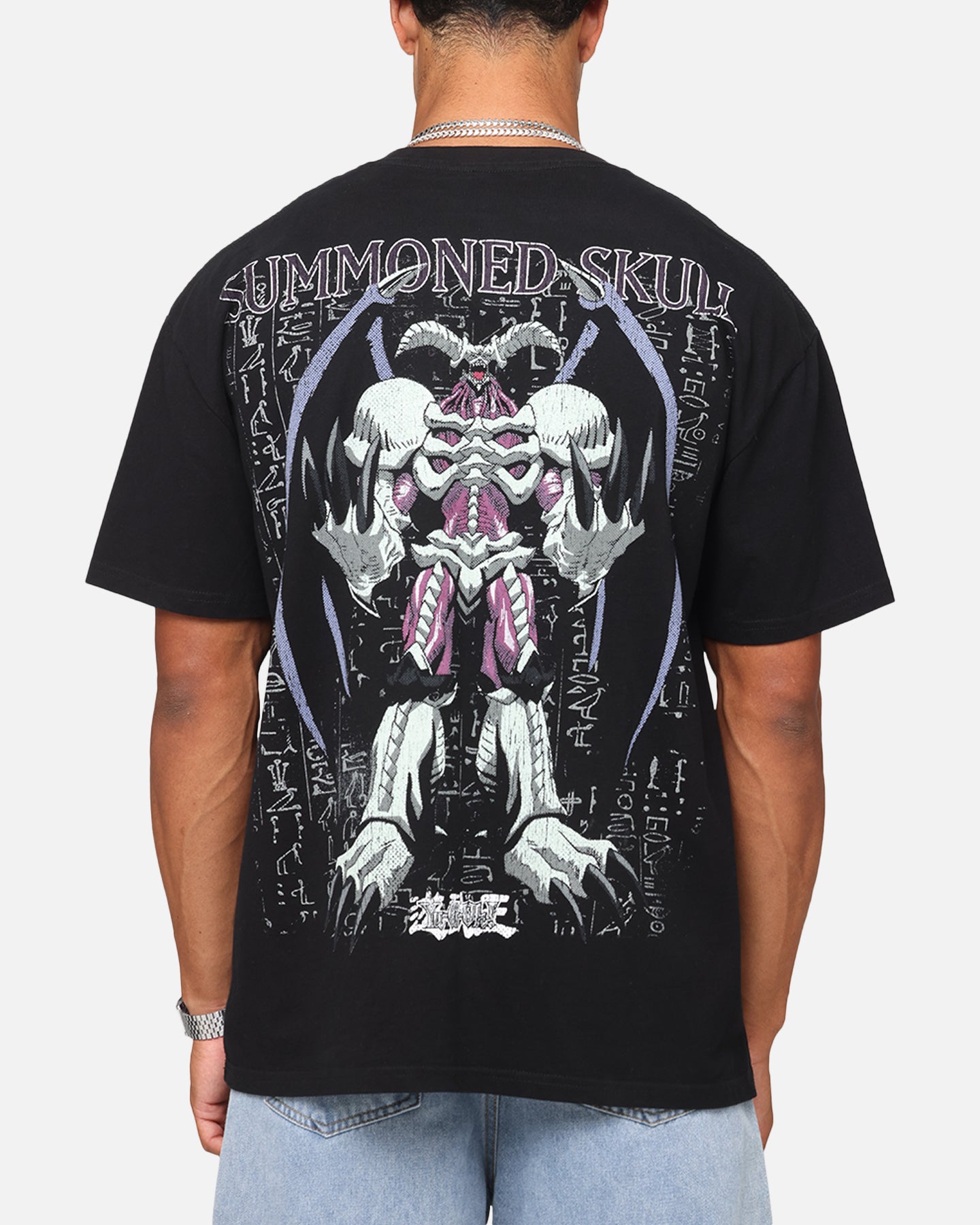 Goat Crew X Yu-Gi-Oh! Summon Skull Heavy T-Shirt Black | Culture