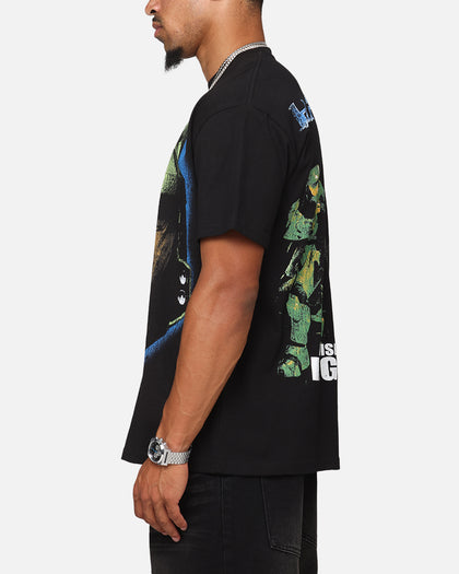 Goat Crew X Halo Big Head Heavyweight T-Shirt Black
