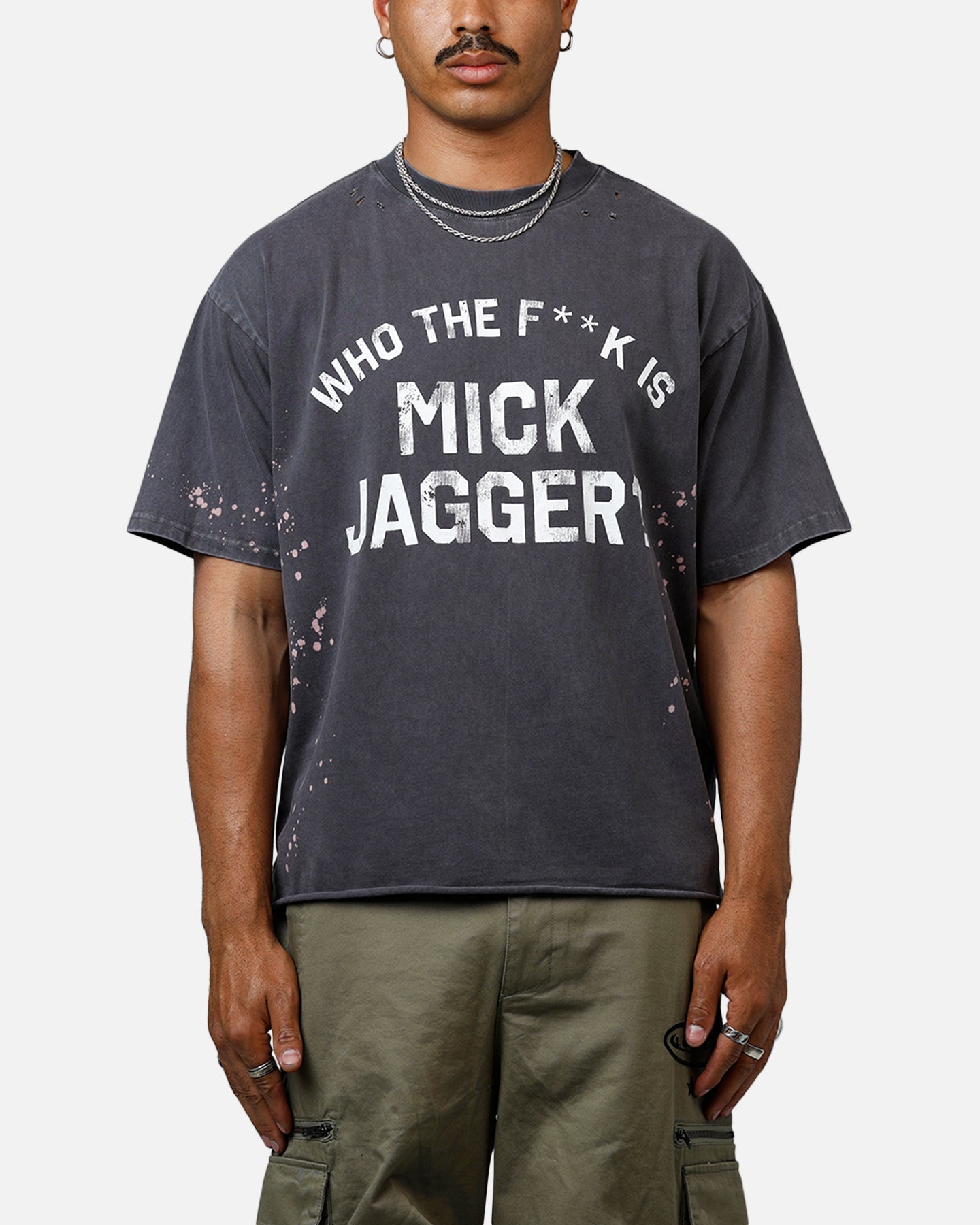 Bravado The Rolling Stones Mick T-Shirt Washed Black | Culture