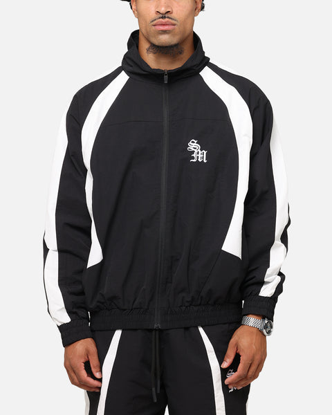Saint Morta Oblivion Windbreaker Jacket Black/White | Culture Kings US