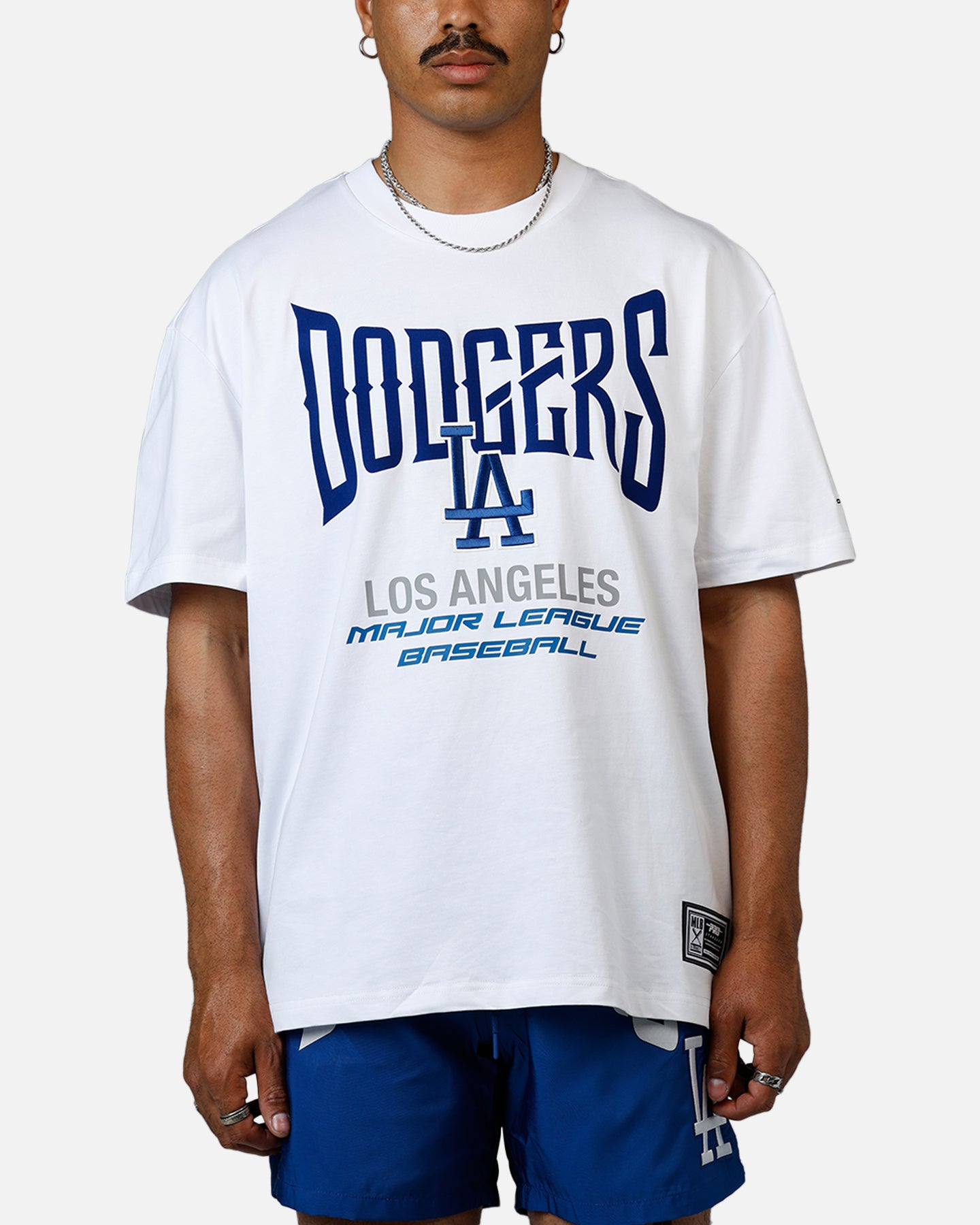 【XXLサイズ】2枚セット　MLB Dodgers LS T 白　新品 Pro Standard Los Angeles Dodgers City Tour 2.0 T-Shirt White