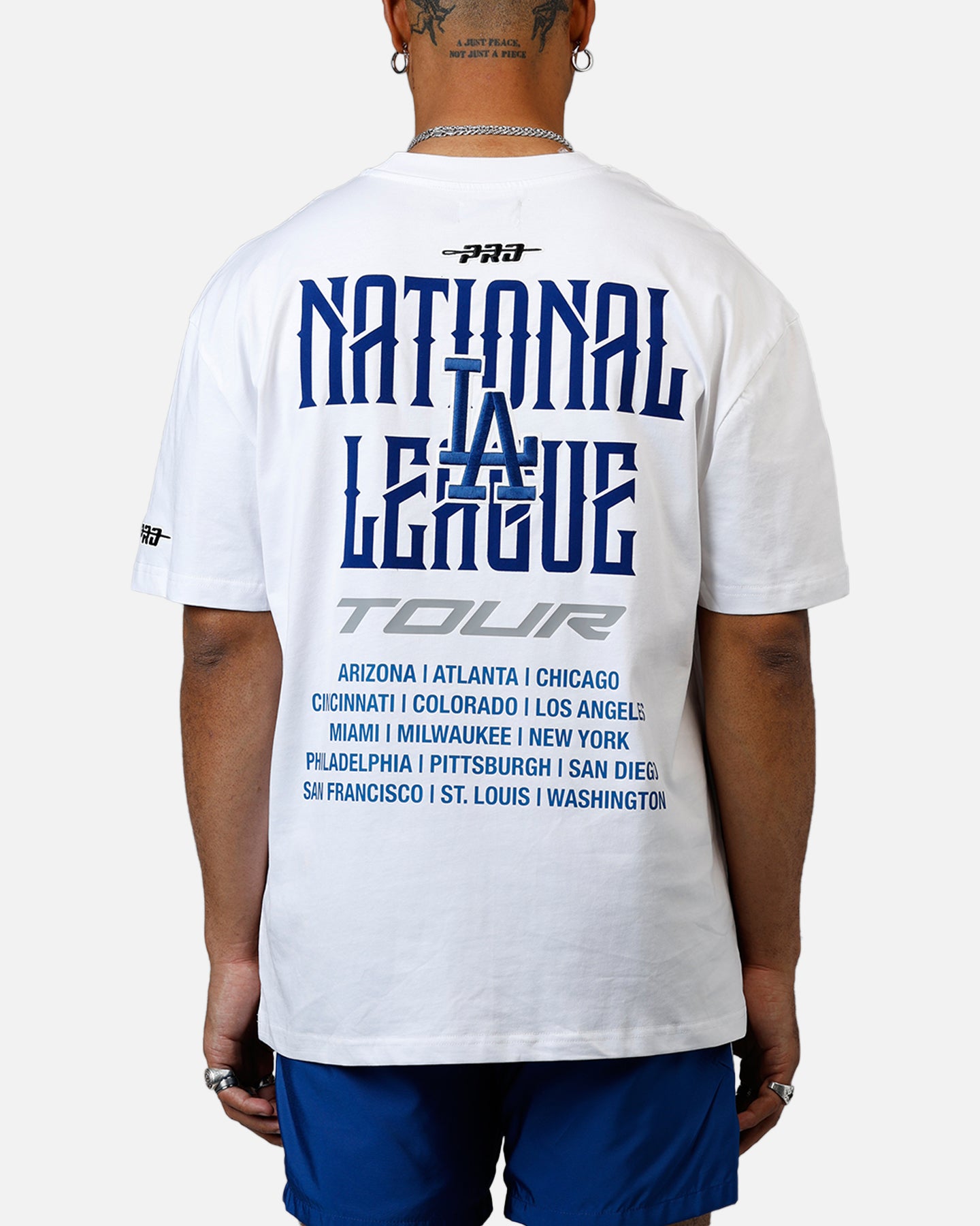 【XXLサイズ】2枚セット　MLB Dodgers LS T 白　新品 Pro Standard Los Angeles Dodgers City Tour 2.0 T-Shirt White