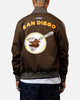 Pro Standard San Diego Padres Double Knit Jacket Brown