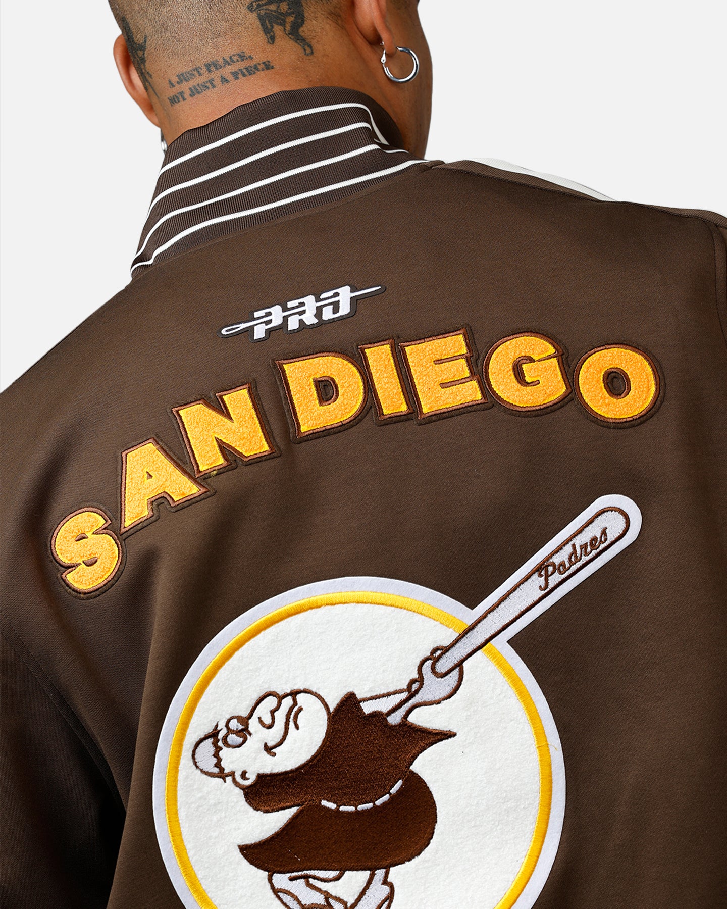 Pro Standard San Diego Padres Double Knit Jacket Brown | Culture