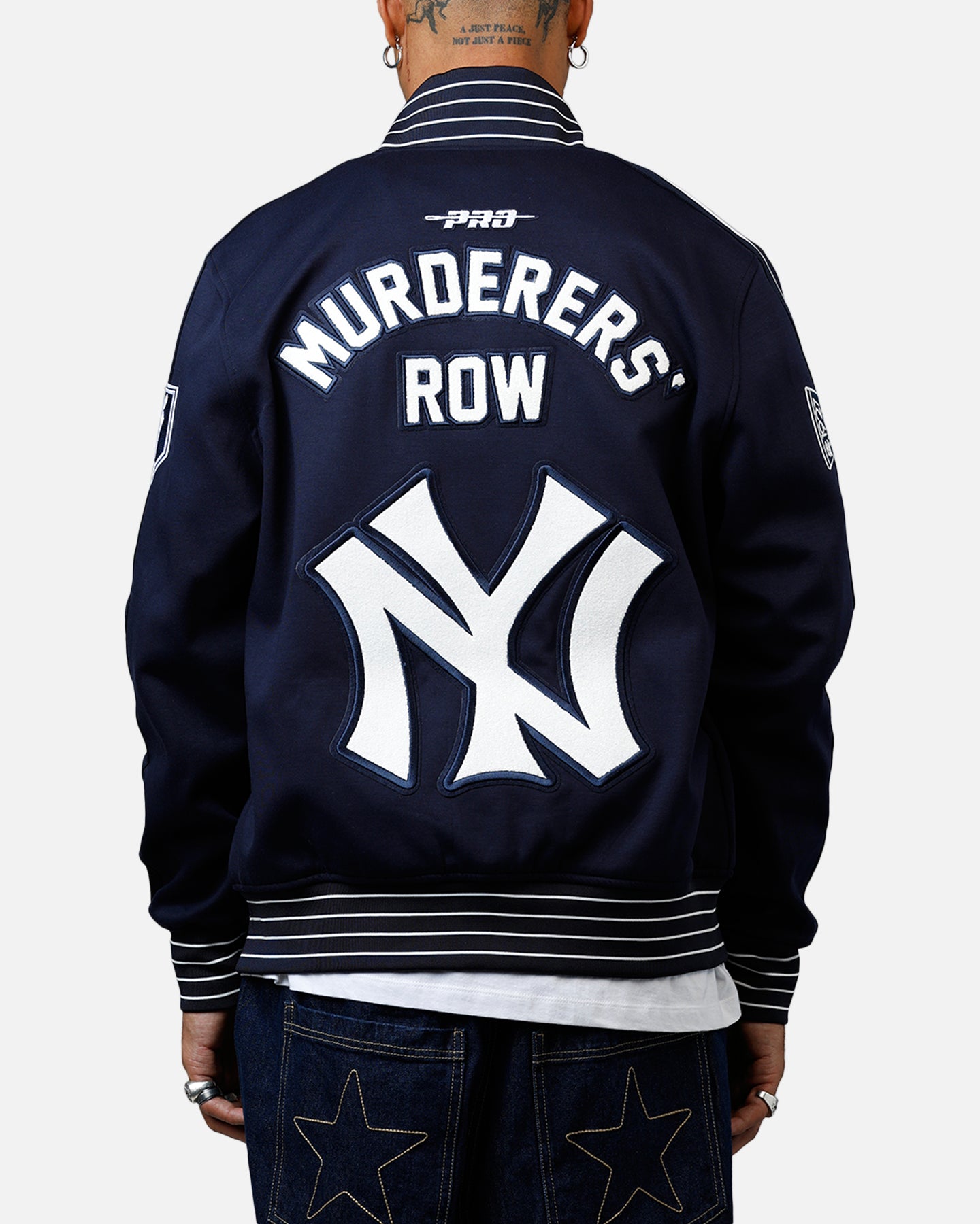Pro Standard New York Yankees Double Knit Jacket Navy | Culture
