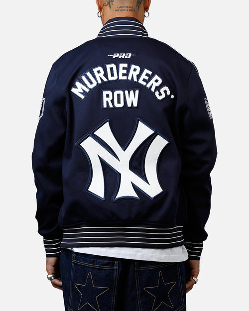 Pro Standard New York Yankees Double Knit Jacket Navy