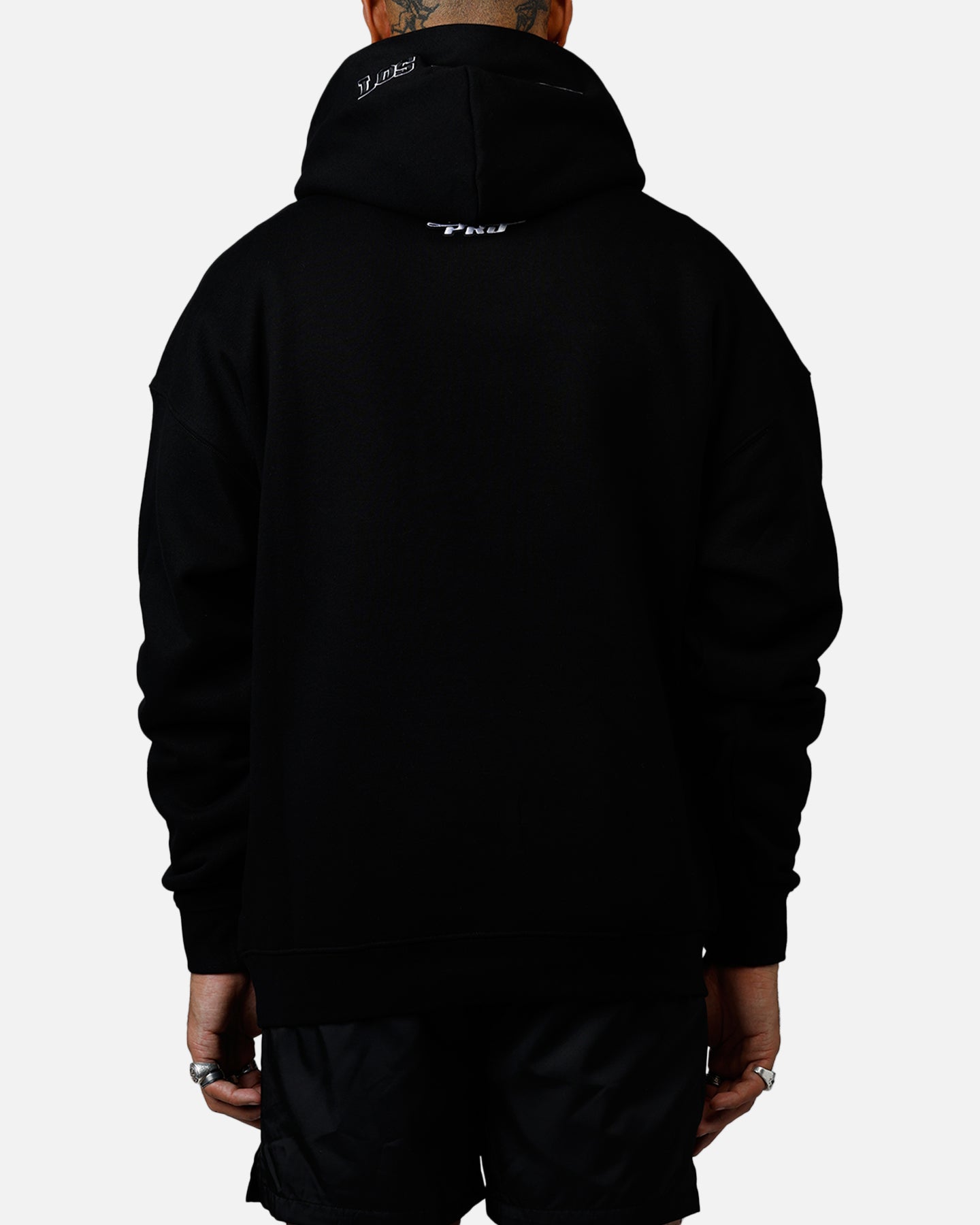 Pro Standard Los Angeles Dodgers Chenille Hoodie Black | Culture