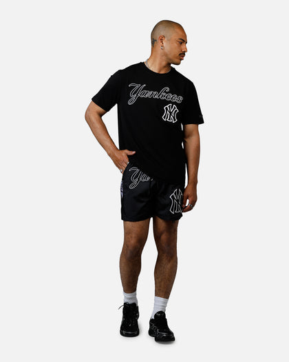 Pro Standard New York Yankees Chenille T-Shirt Black