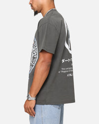 73Studio X Yu-Gi-Oh! Dark Magician Girl Card Heavyweight T-Shirt Black Wash