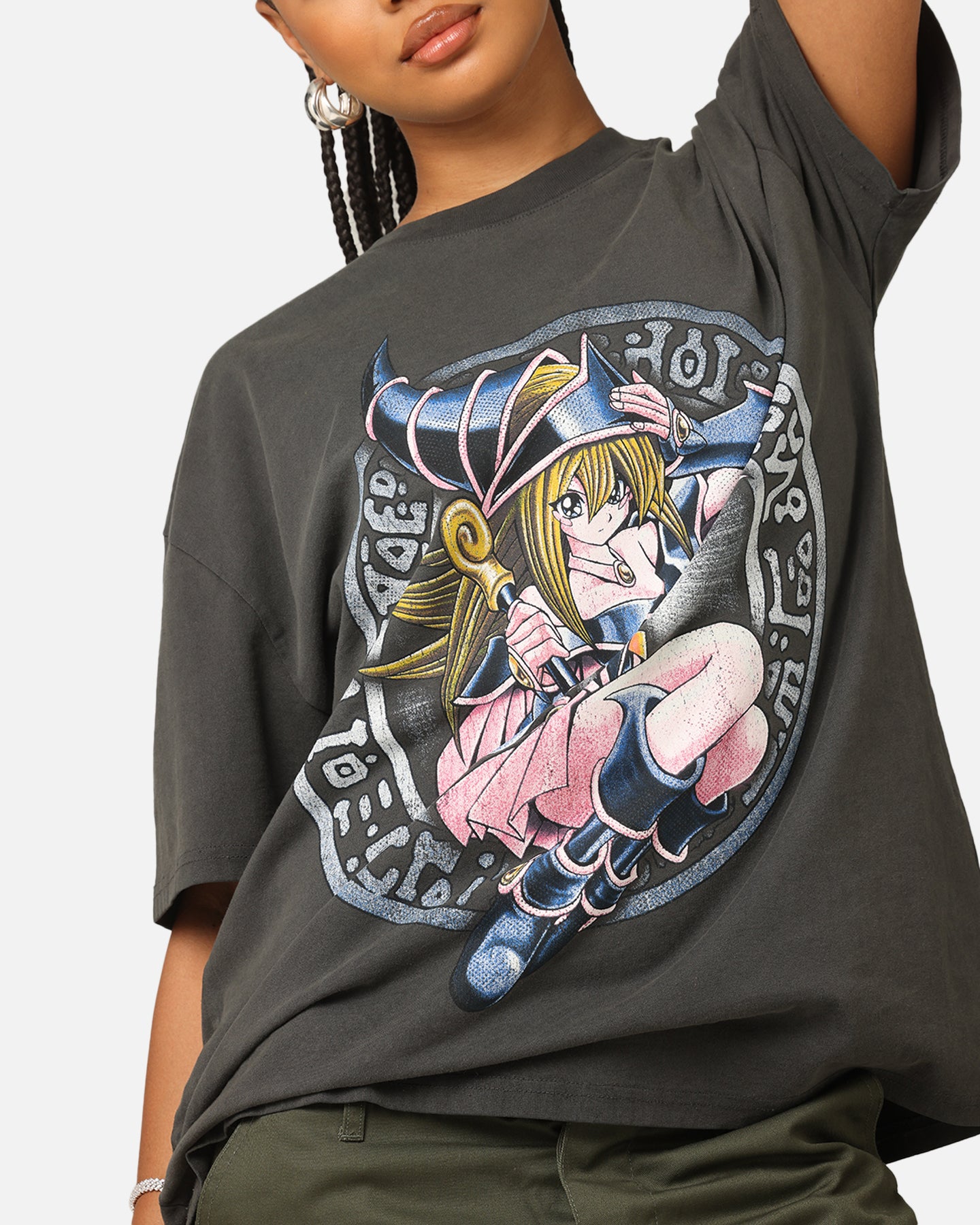 73Studio X Yu-Gi-Oh! Dark Magician Girl Card Heavyweight T-Shirt
