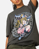 Goat Crew X Yu-Gi-Oh! Dark Magician Girl Card Heavyweight T-Shirt Black Wash