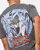 Goat Crew X Yu-Gi-Oh! Kaiba Blue Eyes Heavyweight T-Shirt Black Wash