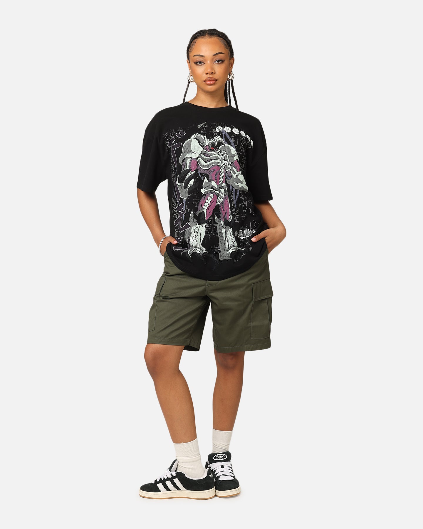 Goat Crew X Yu-Gi-Oh! Summon Skull Heavyweight T-Shirt Black