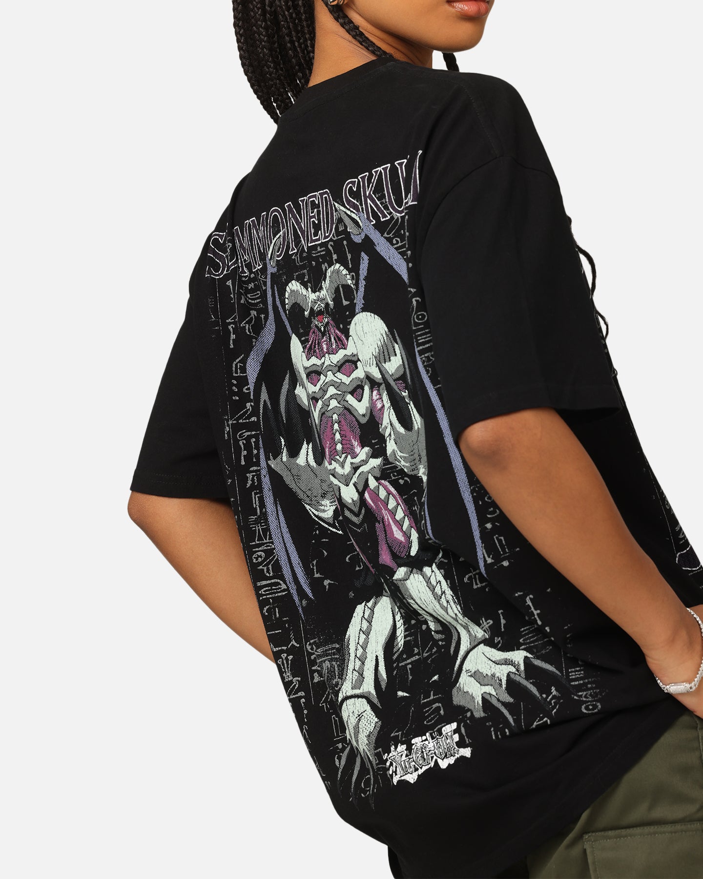 Goat Crew X Yu-Gi-Oh! Summon Skull Heavyweight T-Shirt Black