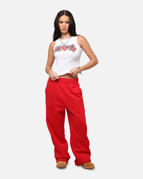 Ed Hardy Women's Rose Tank Top White