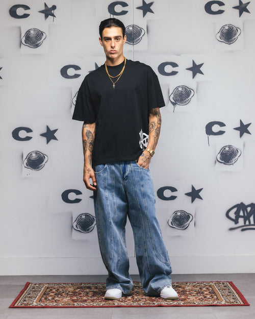 Carre Tagline T-Shirt Black