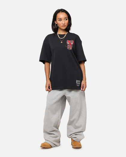 Mitchell & Ness Chicago Bulls 6-Time NBA Champions T-Shirt Faded Black