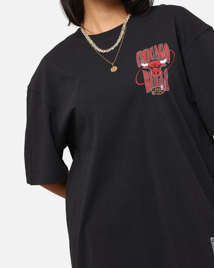 Mitchell & Ness Chicago Bulls 6-Time NBA Champions T-Shirt Faded Black