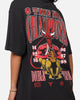 Mitchell & Ness Chicago Bulls 6-Time NBA Champions T-Shirt Faded Black