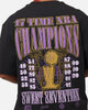 Mitchell & Ness Los Angeles Lakers 17-Time NBA Champions T-Shirt Faded Black