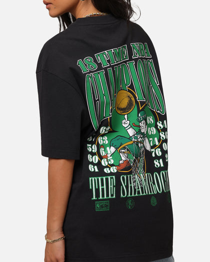 Mitchell & Ness Boston Celtics 18-Time NBA Champions T-Shirt Faded Black