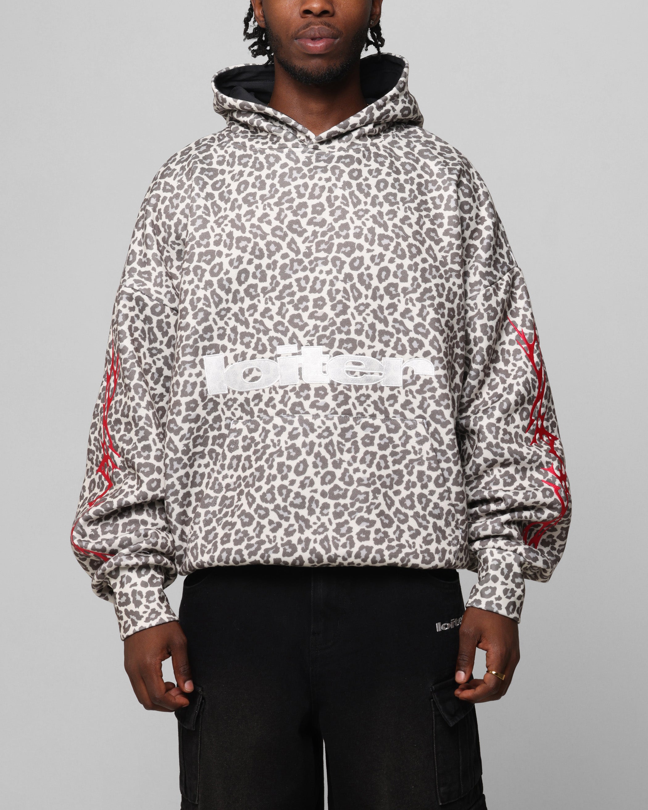 Loiter Soho Hoodie Snow Leopard | Culture Kings US