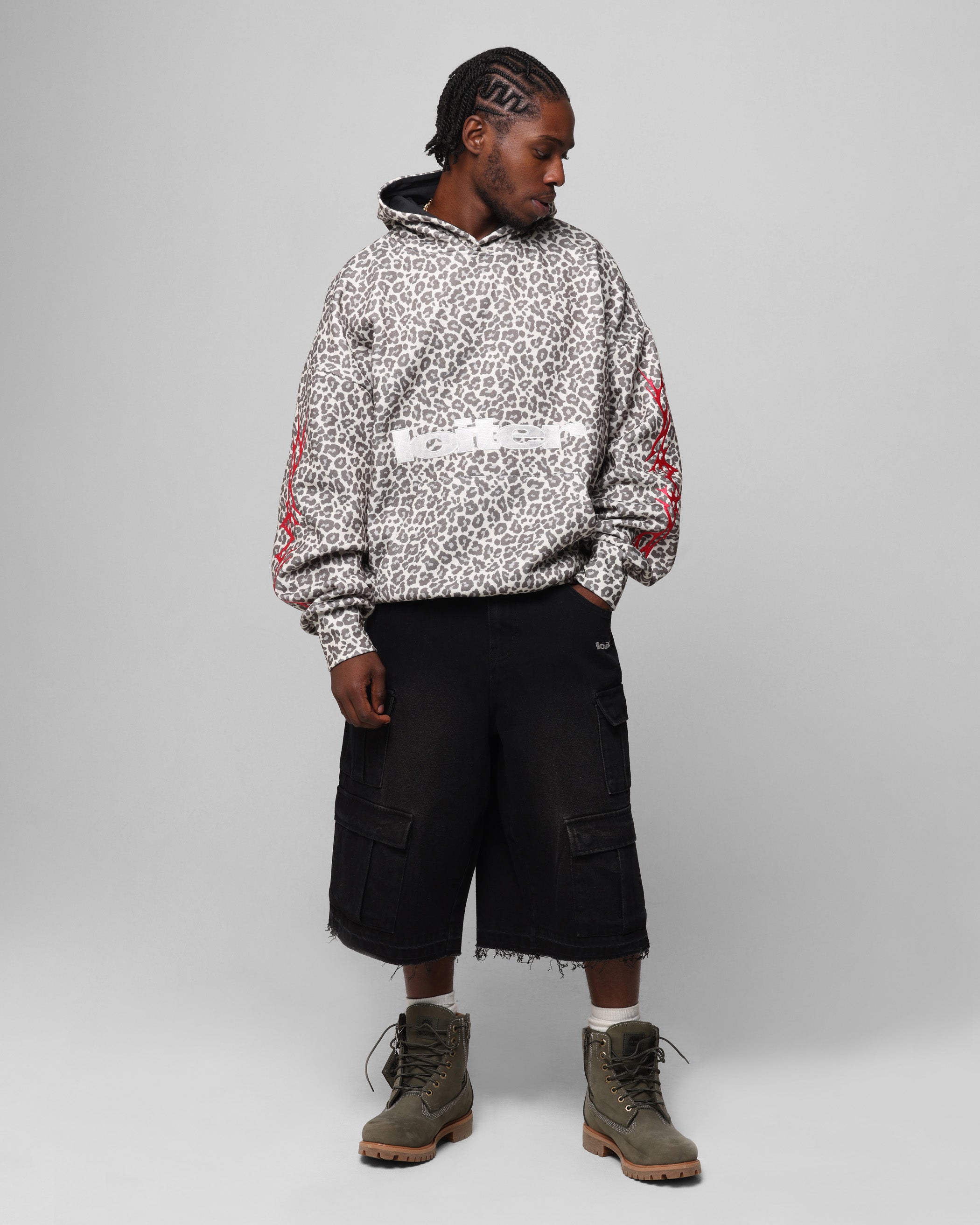 Loiter Soho Hoodie Snow Leopard | Culture Kings US