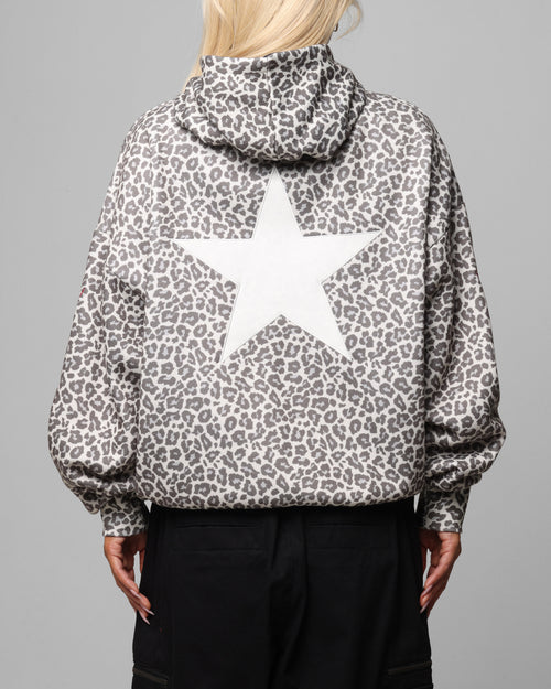 Loiter Soho Hoodie Snow Leopard