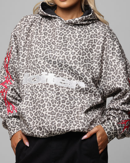 Loiter Soho Hoodie Snow Leopard