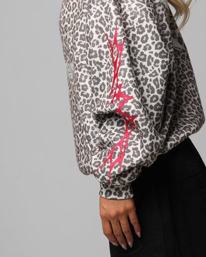 Loiter Soho Hoodie Snow Leopard