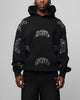 Loiter Metal Rhinestone Hoodie Black