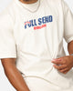 Full Send Aussie Send T-Shirt Off White