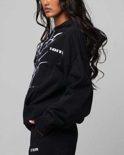 Loiter Blood Born Zip Hoodie Black