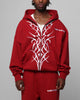 Loiter Blood Born Zip Hoodie Burgandy
