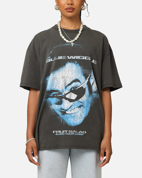 Goat Crew X The Wiggles Blue Wiggle Heavy T-Shirt Black Wash