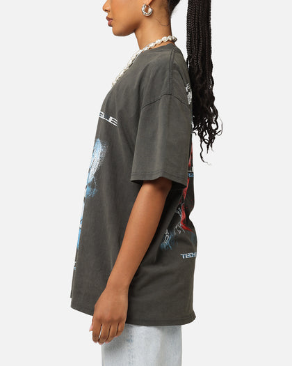 Goat Crew X The Wiggles Blue Wiggle Heavy T-Shirt Black Wash