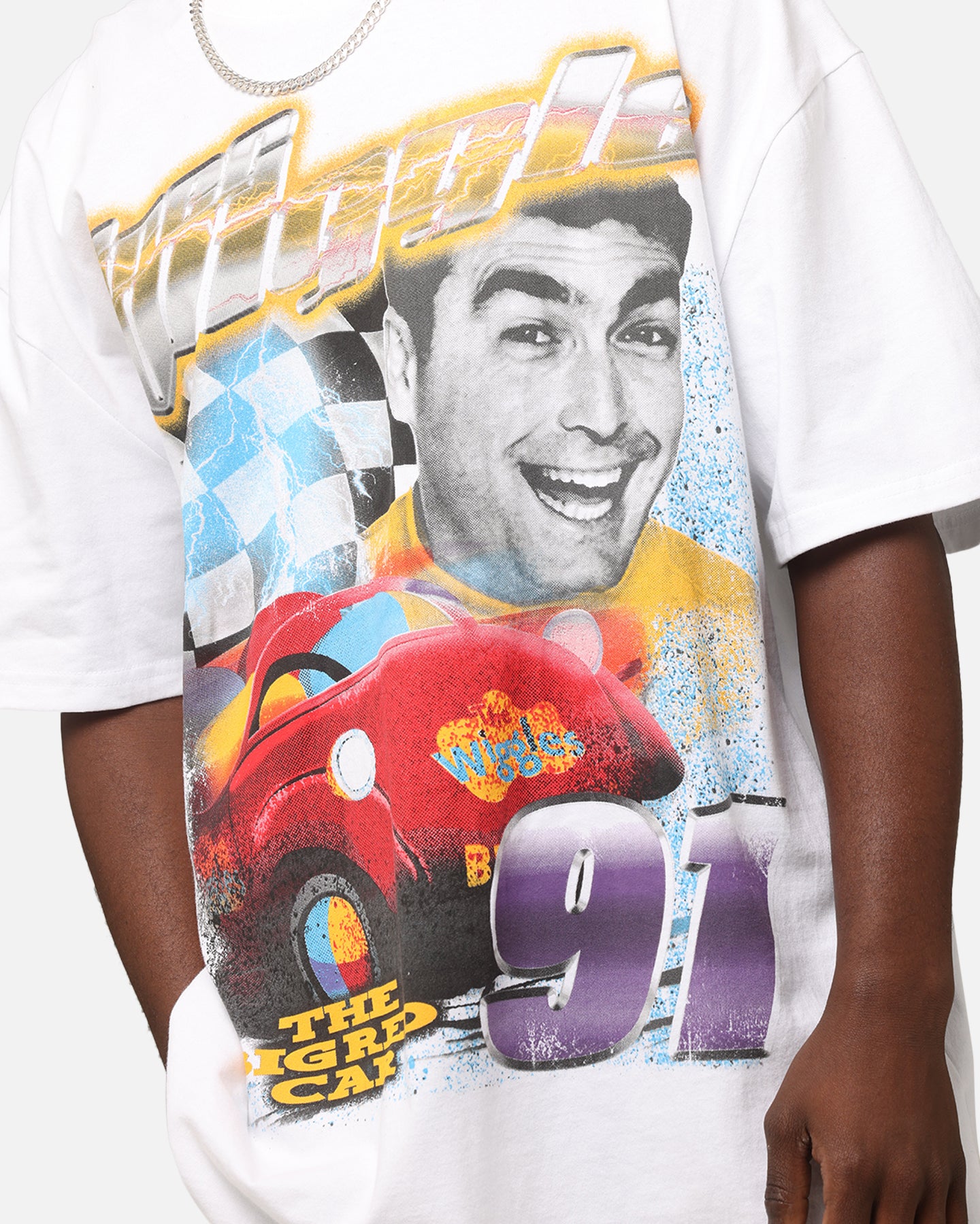 Goat Crew X The Wiggles Greg Wiggle Heavy T-Shirt White | Culture