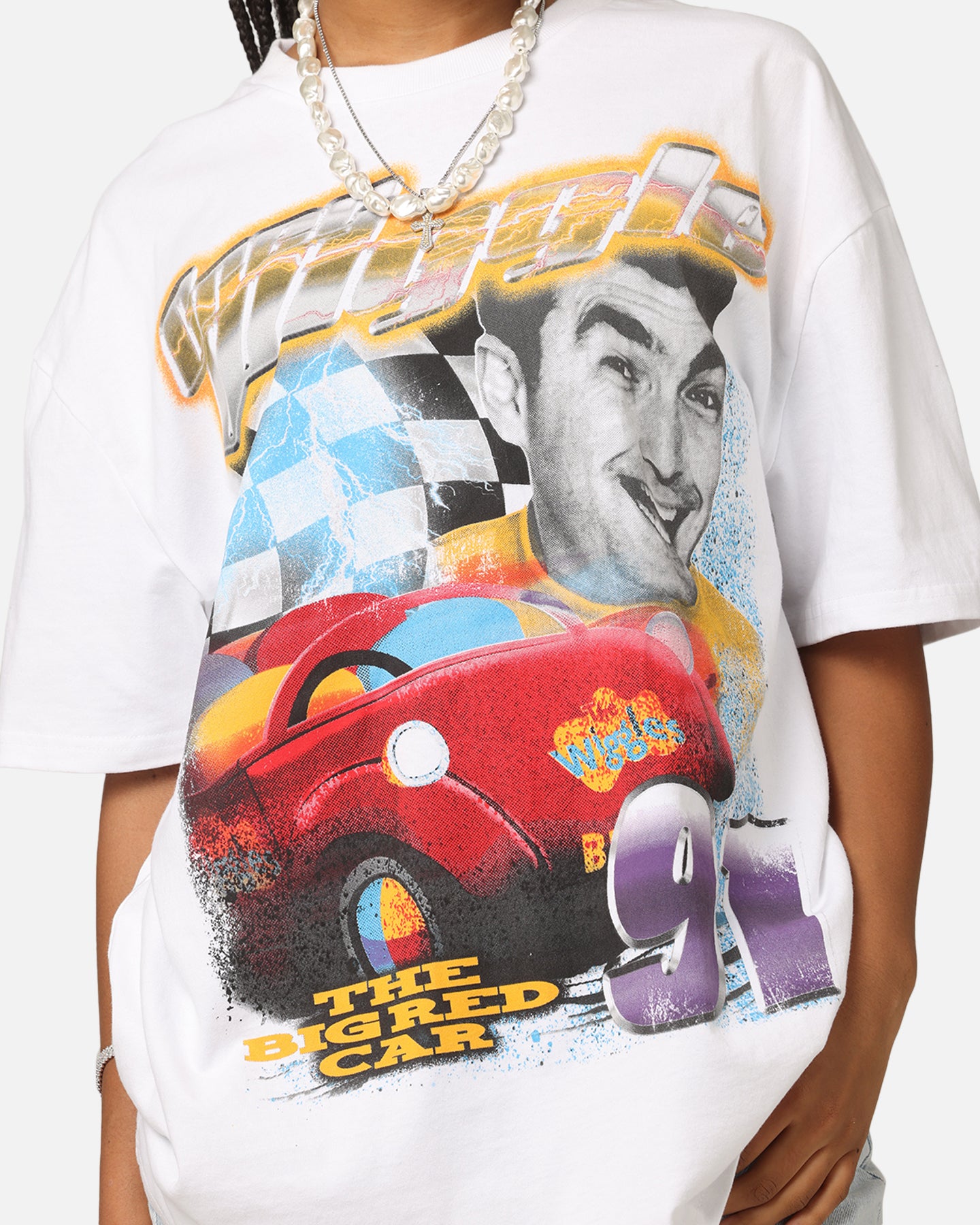 Goat Crew X The Wiggles Greg Wiggle Heavy T-Shirt White | Culture