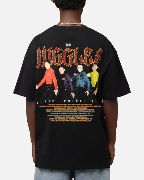 Goat Crew X The Wiggles Hot Potato Tour Heavy T-Shirt Black