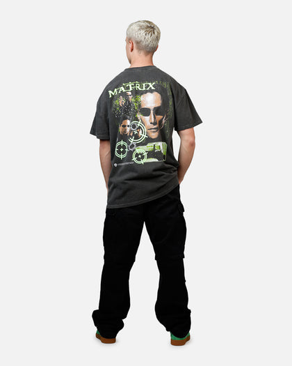 73Studio X The Matrix Neo Bullets Heavyweight T-Shirt Black