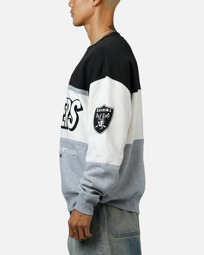 47 Brand Las Vegas Raiders Maximalist Crewneck Black/Grey