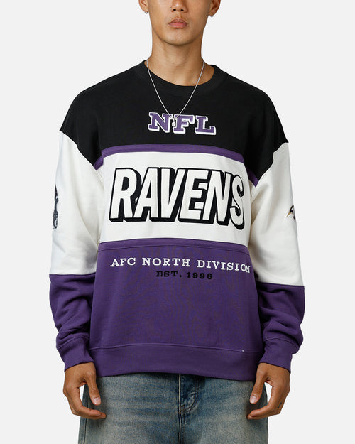 47 Brand Baltimore Ravens Maximalist Crewneck Black/Purple