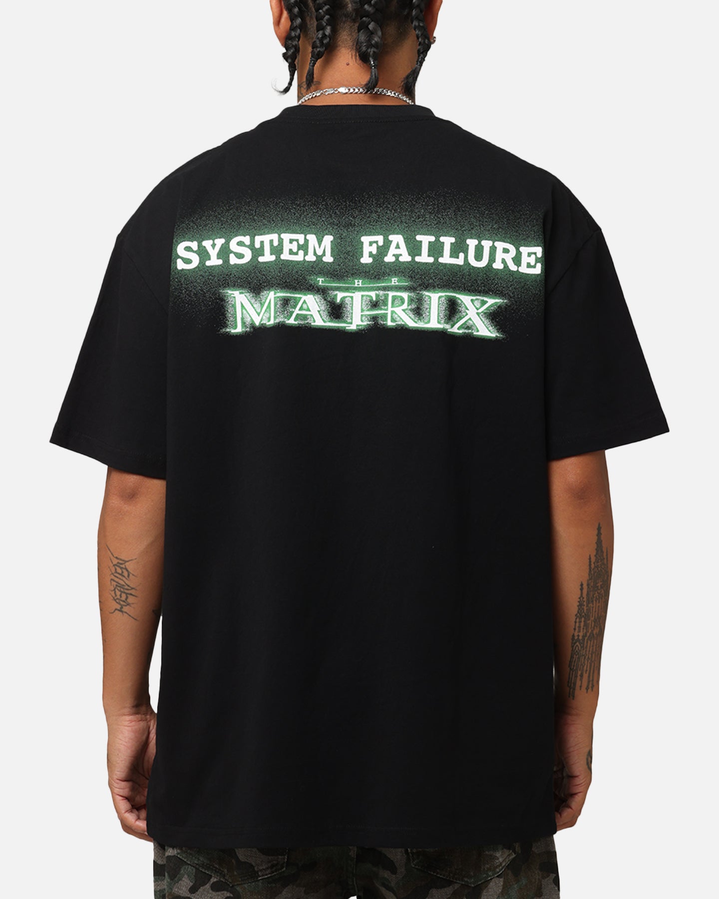 American Thrift X The Matrix Trinity Heavy T-Shirt Black | Culture