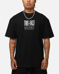 American Thrift X DC Batman Two Face Heavy T-Shirt Black