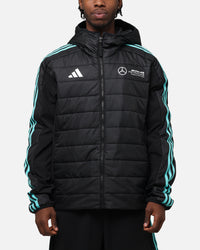 adidas x Mercedes-AMG PETRONAS Formula One F1 DNA Puffer Jacket Black/White