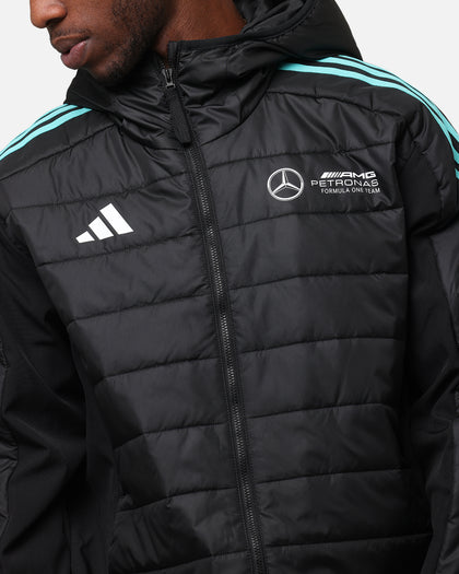 adidas x Mercedes-AMG PETRONAS Formula One F1 DNA Puffer Jacket Black/White