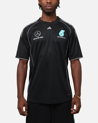 adidas x Mercedes-AMG PETRONAS Formula One F1 DNA T-Shirt Black/Silver