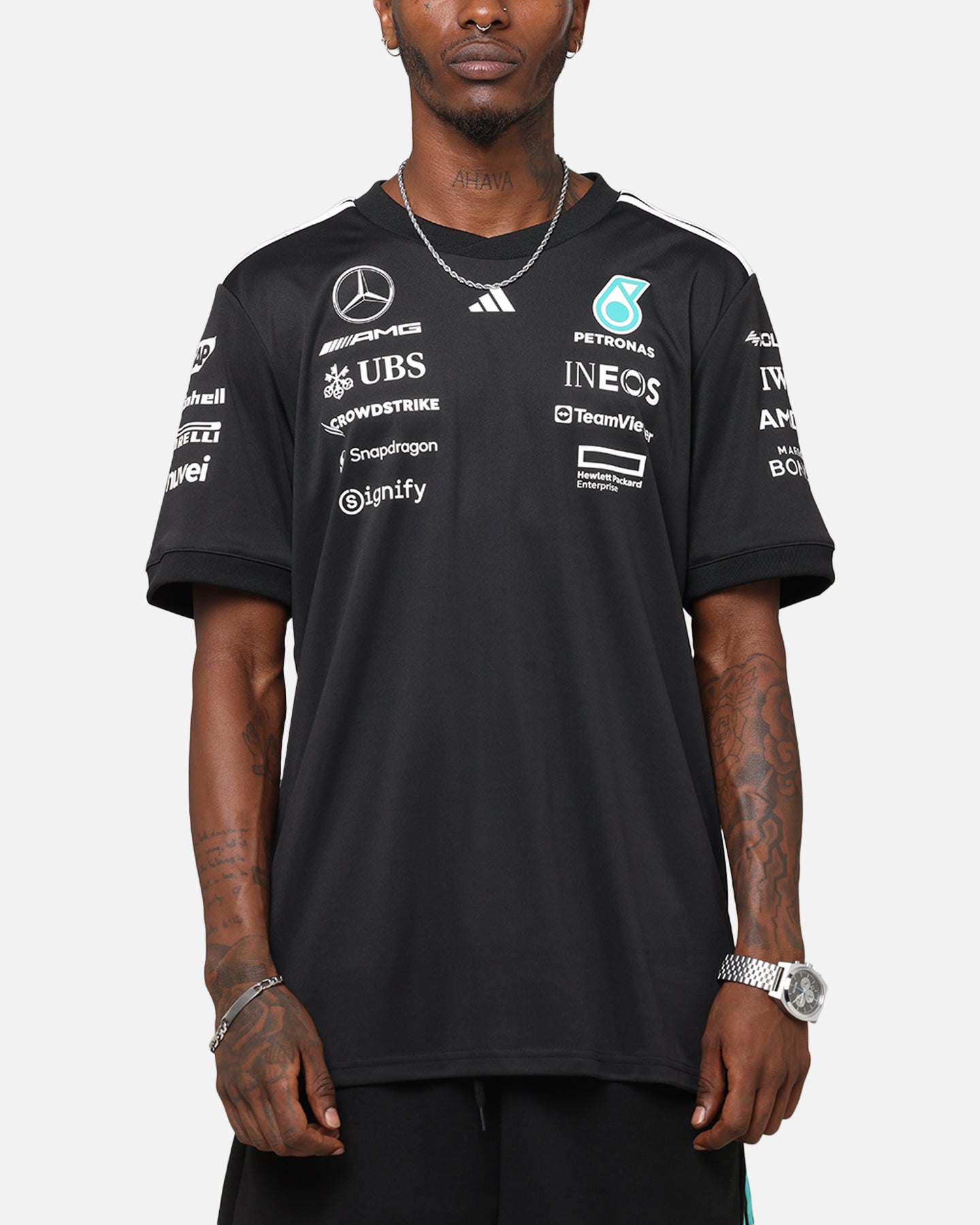 adidas x Mercedes-AMG PETRONAS Formula One F1 2025 Team Driver T